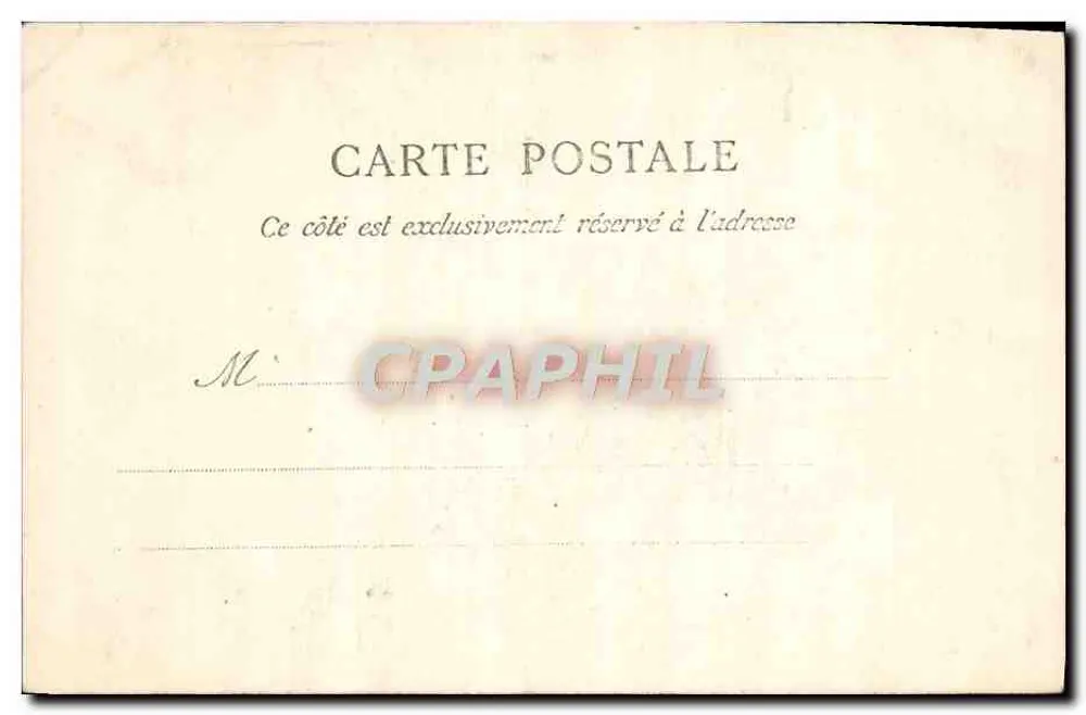 Castelo de Rambouillet — Fachada Oeste — Imp. Kidd, Versailles - Verso