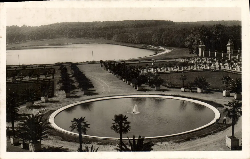 Versailles — L'Orangerie et Pièce d'eau des Suisses — Éditions d'Art, Versailles, n° 108 - Recto