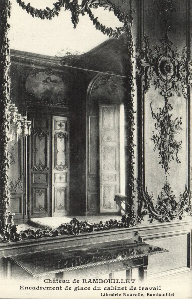 Schloss Rambouillet — Glasrahmen des Arbeitszimmers — Librairie Nouvelle, Rambouillet - Vorderseite