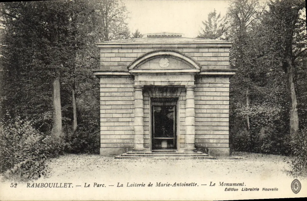 Rambouillet — Der Park — Die Käserei von Marie-Antoinette — Das Denkmal — Verlag Librairie Nouvelle - Vorderseite