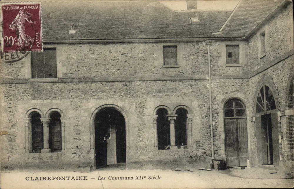 Clairefontaine — Os Comuns do Século XII - Frente