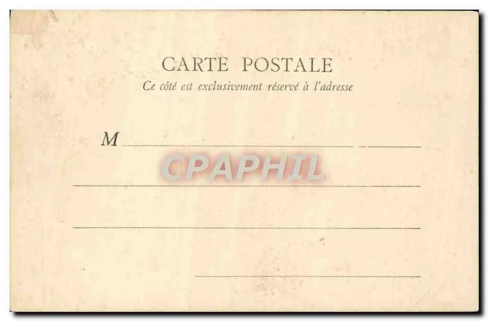 Mantes — Igreja de Nossa Senhora — B. F., Paris - Verso