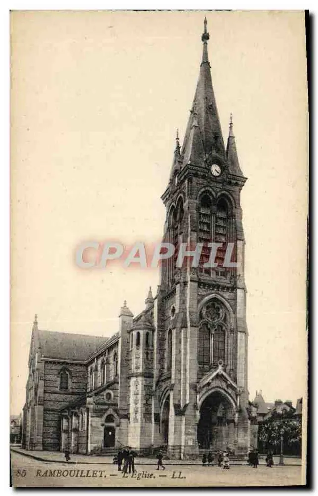 Rambouillet — A Igreja — LL. n°85 - Frente