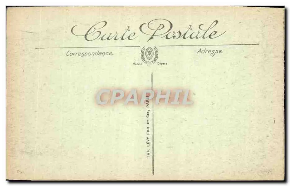 Rambouillet — A Igreja — LL. n°85 - Verso