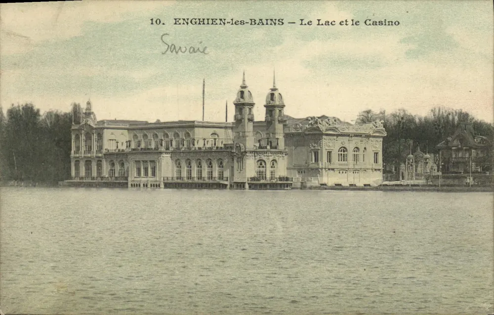 Enghien-les-Bains — Der See und das Casino — Savaïe - Vorderseite