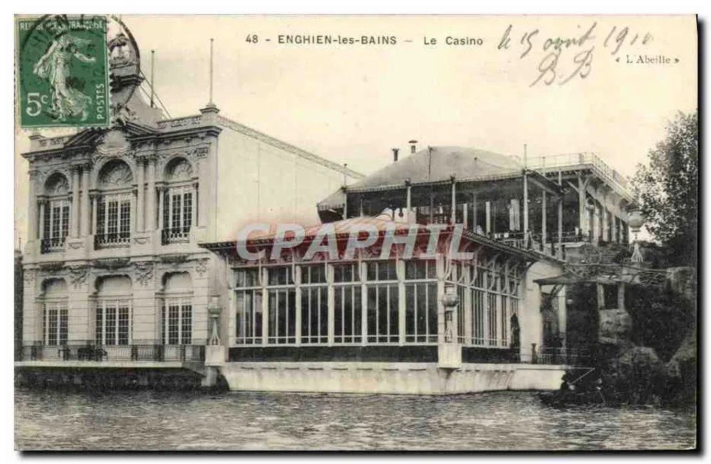 Enghien-les-Bains — Das Casino — L'Abeille - Vorderseite