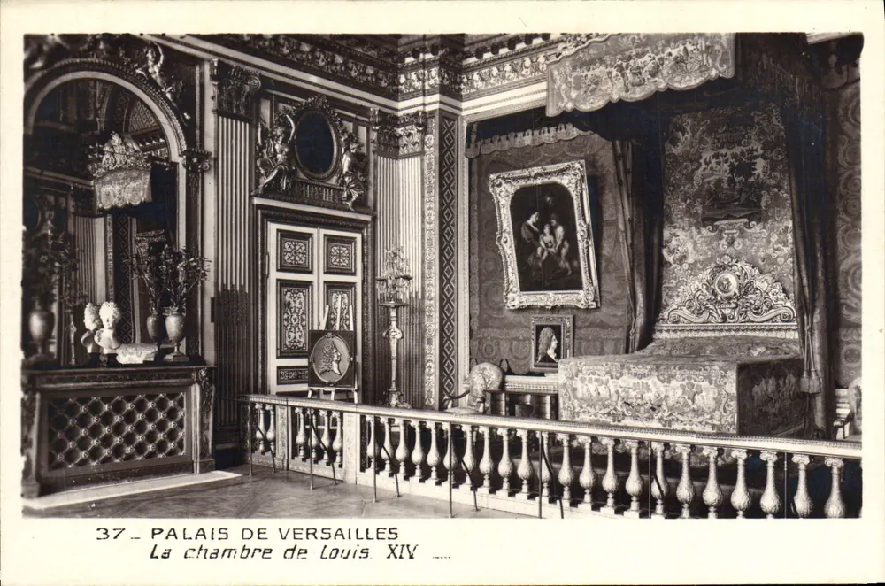 Schloss von Versailles — Das Zimmer von Ludwig XIV — Edition der Nationalmuseen - Vorderseite