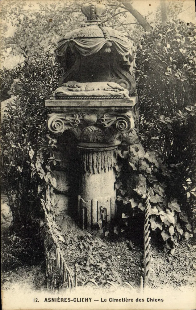 Asnières-Clichy — Der Hundertfriedhof - Vorderseite