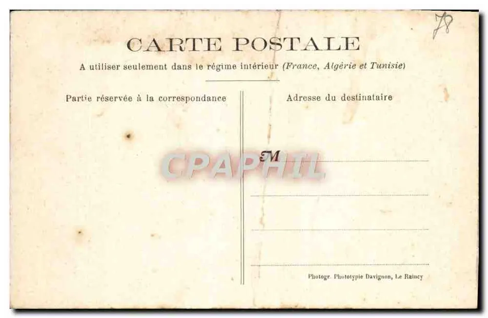 Parc de Rambouillet — Os Conchinhas — Delaleu, editor - Verso
