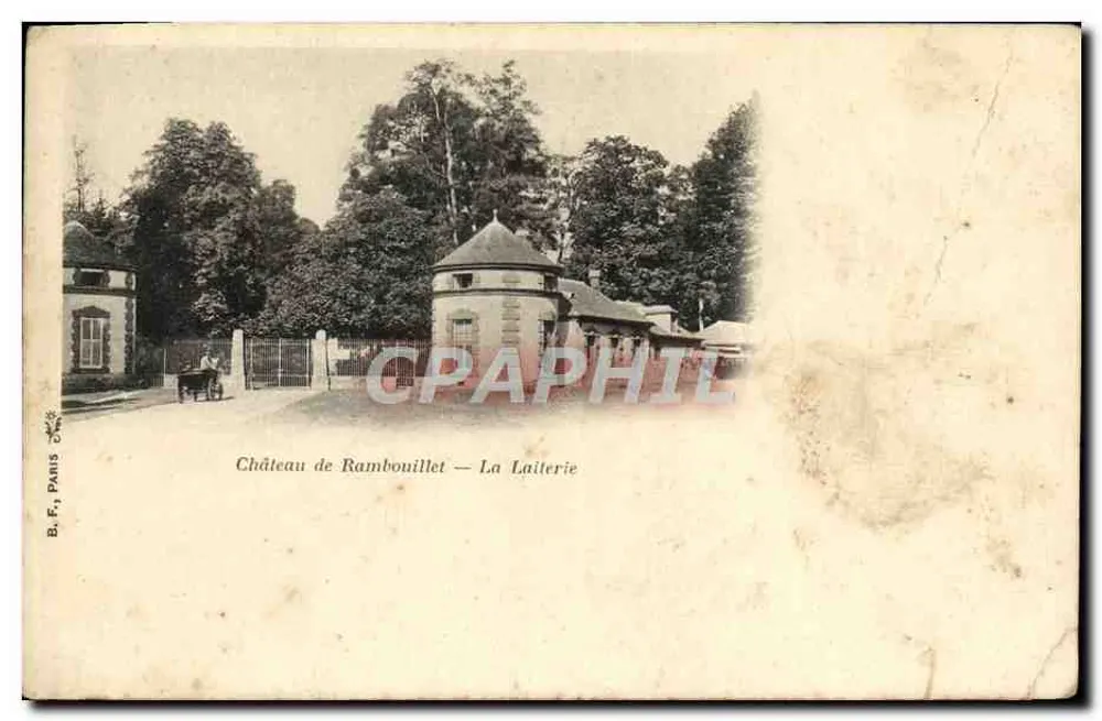Kasteel van Rambouillet — La Laiterie — B. F., Parijs - Voorkant