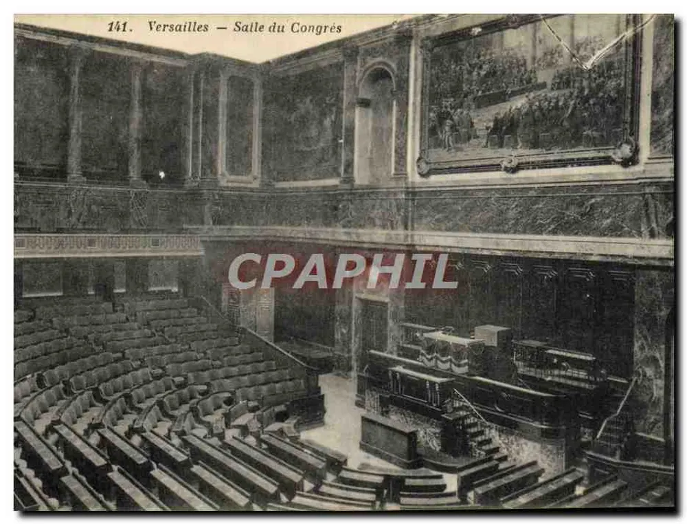 Versalhes — Sala do Congresso — Editor: North, Editor de Versalhes, n° 141 - Frente