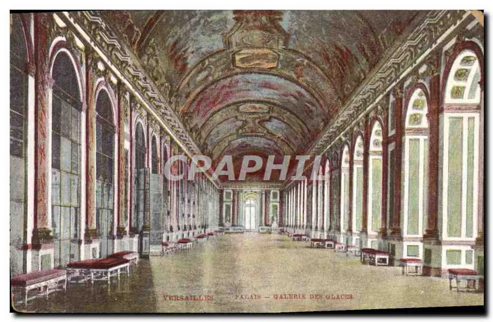 Versailles — Palais — Galerie des Glaces — Collection du 'Journal' - Recto