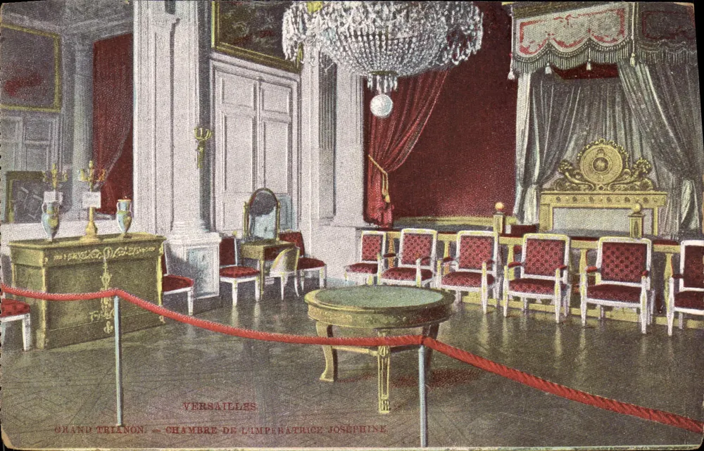 Grand Trianon — Chambre de l'Impératrice Joséphine — Versailles - Recto