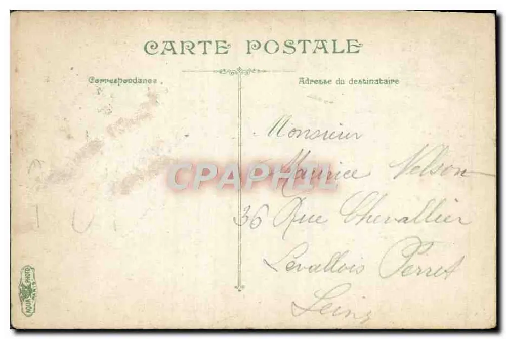 Palácio de Versalhes — Grade de Honra — L.Y. & Cie - Verso