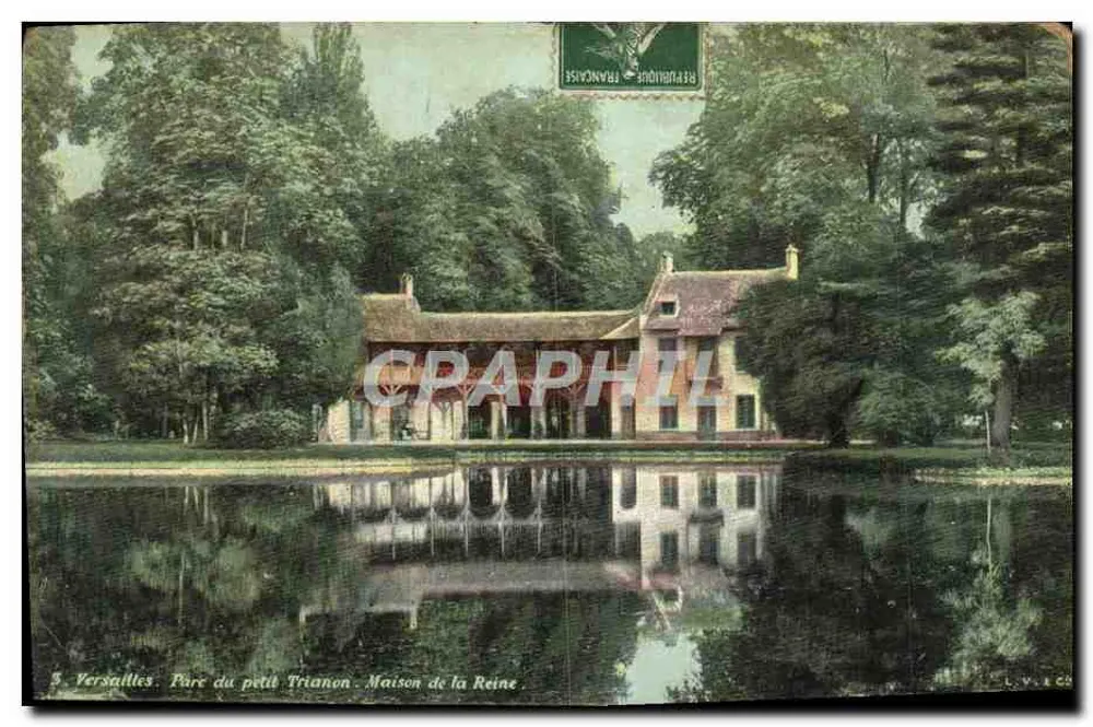 Versailles - Parc du Petit Trianon - Maison de la Reine — L.V. & Co. - Recto