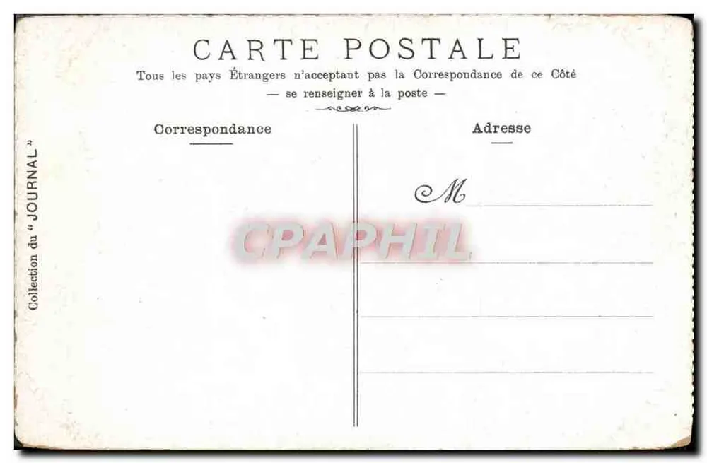 Versalhes — O Palácio — Fonte na Praça - Verso