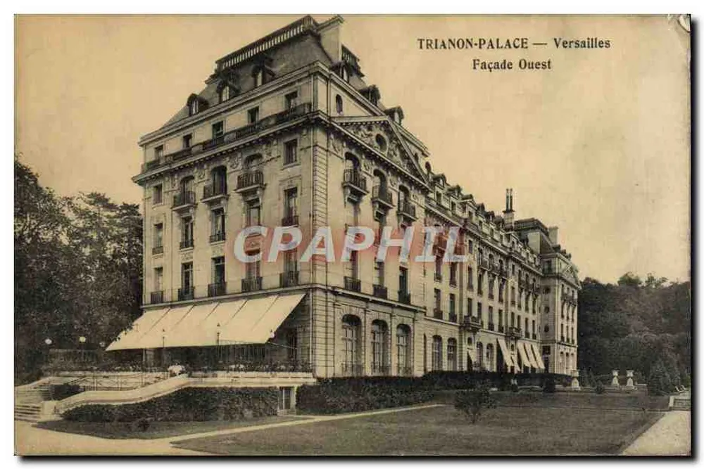 Trianon-Palace — Versailles — Façade Ouest — éditeur non visible - Frente