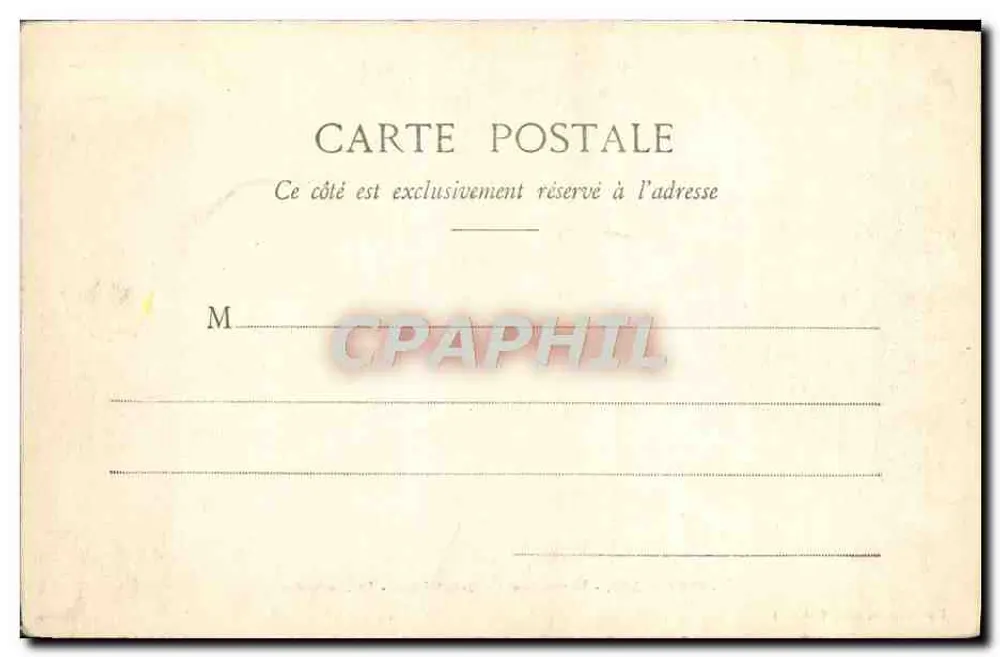 Versailles - Hameau de Marie-Antoinette - Der Presbytér — Frau Moreau, Verlag, Versailles - Rückseite