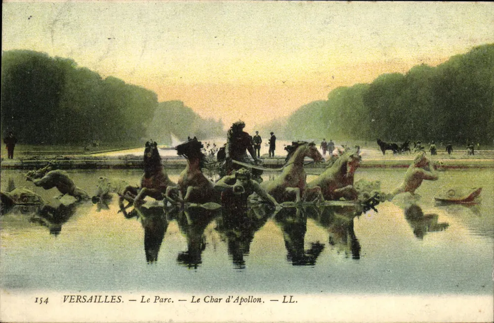Versailles — O Parque — O Carro de Apolo — LL. - Frente