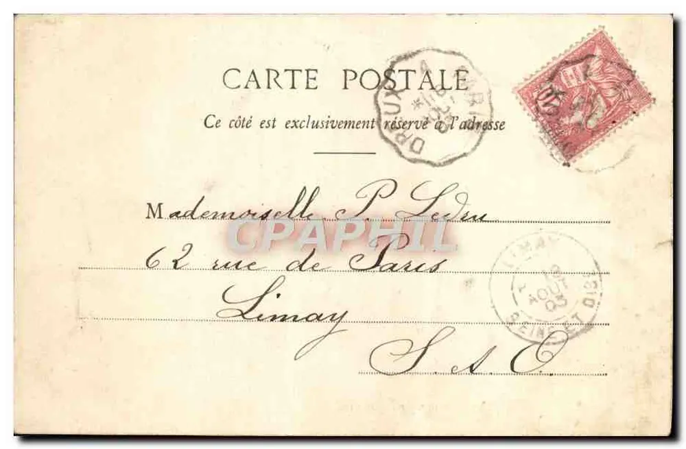 Versailles - Hotel de Ville — n° 43 - Verso