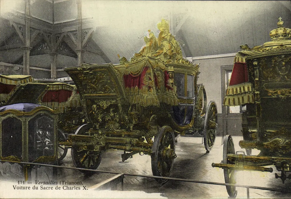 Voiture du Sacre de Charles X — Versailles (Trianon) — n° 174 - Recto