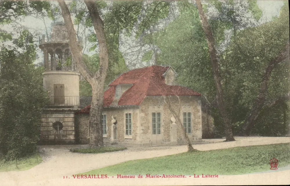 Versailles - Hameau de Marie-Antoinette - Die Käserei - Vorderseite