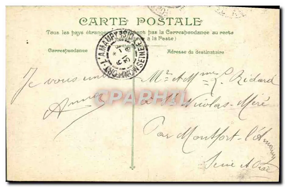 Fonte do Luxembourg — Paris — editor anônimo, série não visível - Verso