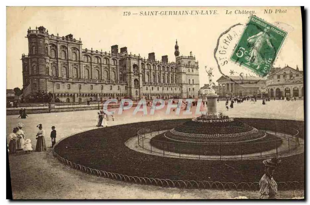 Saint-Germain-en-Laye — O Castelo — ND Phot, n°170 - Frente