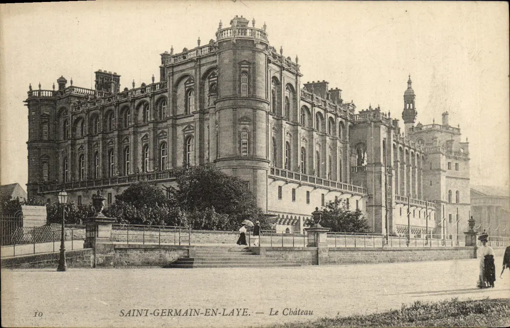 Saint-Germain-en-Laye — O Castelo — Editor desconhecido, n° 10 - Frente