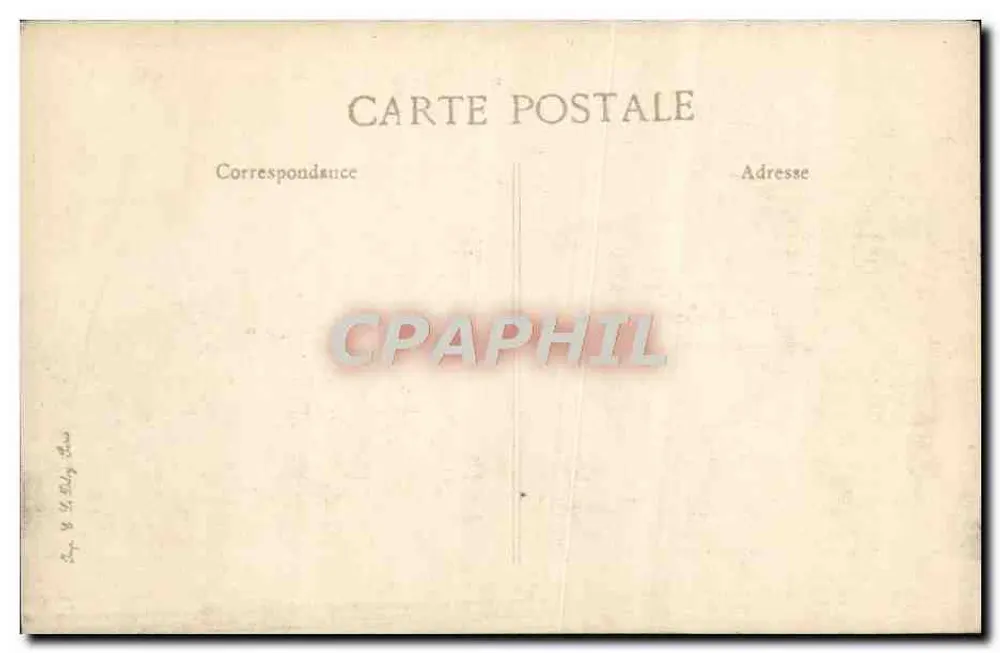 Saint-Germain-en-Laye — O Castelo — Editor ELD, n°4 - Verso