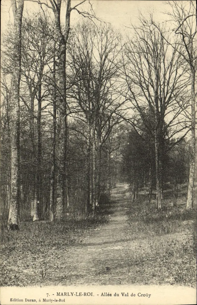 MARLY-LE-ROI — Allée du Val de Croûy — Duran Edition, Marly-le-Roi, n°7 - Front