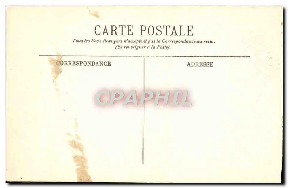 Rambouillet — Der Park — Die Käsestube Marie-Antoinette — Der Eingang — LL - Rückseite