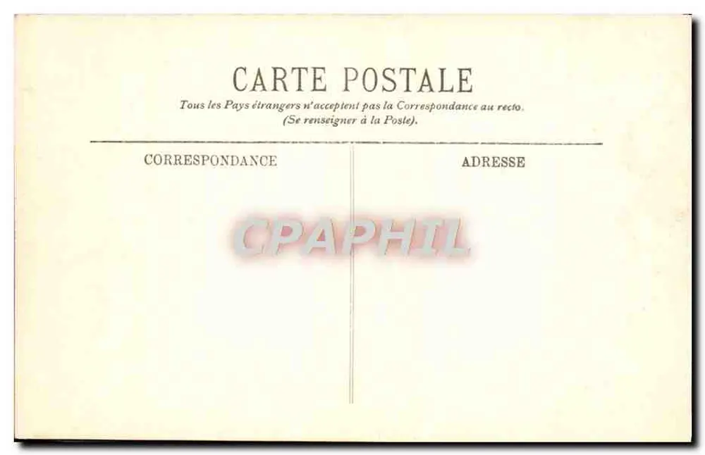 Rambouillet — Das Schloss — Der Empfangssaal, ehemaliger Ratssaal von Karl X — LL - Rückseite