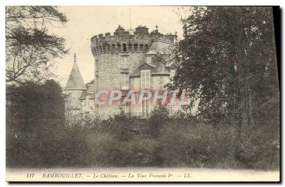 Rambouillet — Das Schloss — La Tour François Ier — LL. - Vorderseite