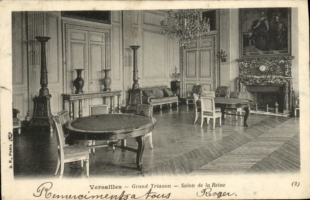 Versailles – Grand Trianon – Salon der Königin — Roger, (2) - Vorderseite