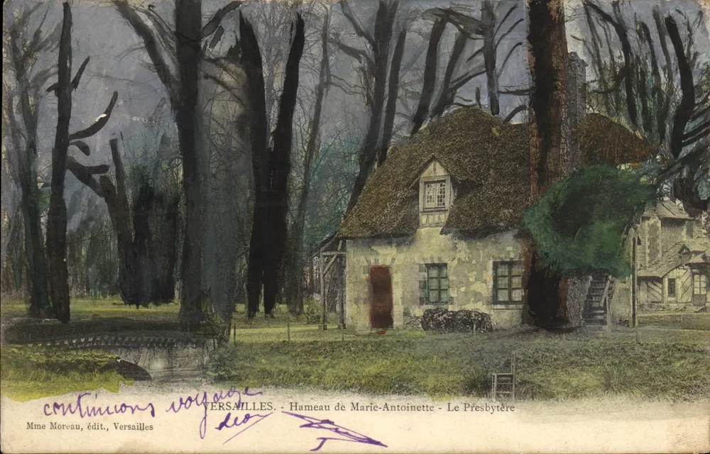 Versailles - Hameau de Marie-Antoinette - Der Präsyterium — Frau Moreau, Verlag, Versailles - Vorderseite