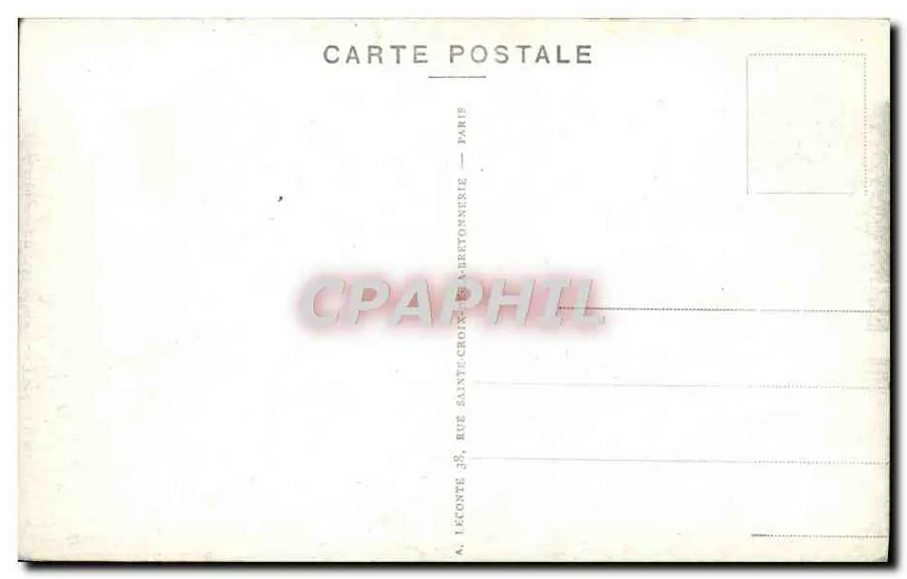 Versailles — Der Bassin de Latone und der Tapis Vert — A. L. - Rückseite