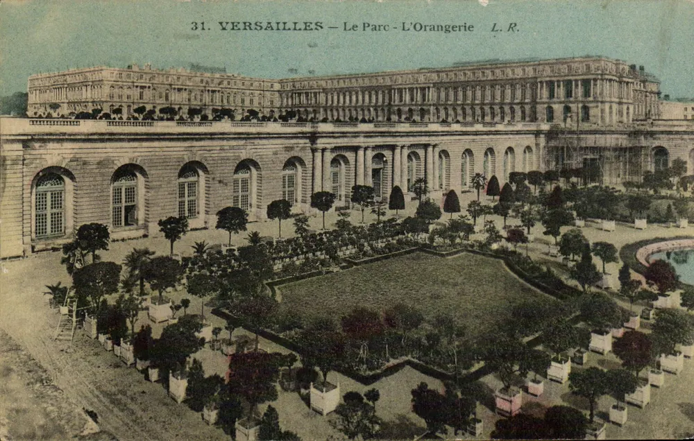 Versailles — O Parque - A Orangerie — L.R. — n°31 - Frente