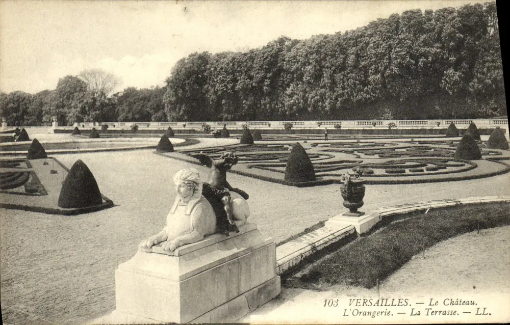 Versailles — A Orangerie — A Terrasse — LL — n°103 - Frente
