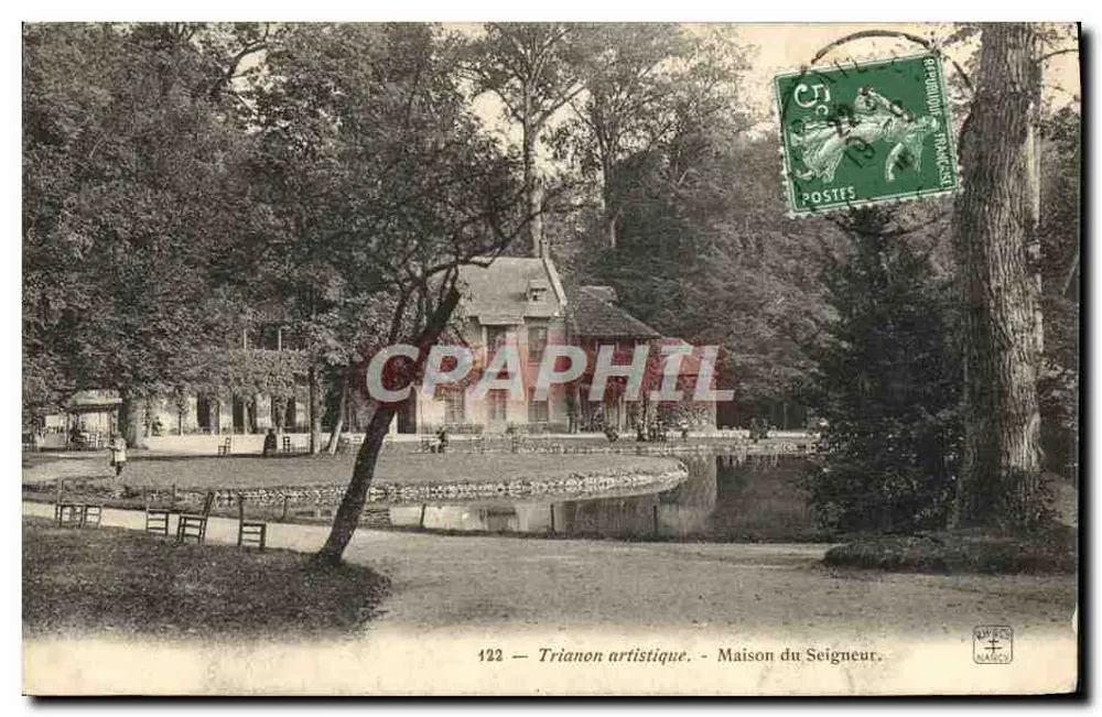 Künstlerischer Trianon — Herrenhaus - Vorderseite