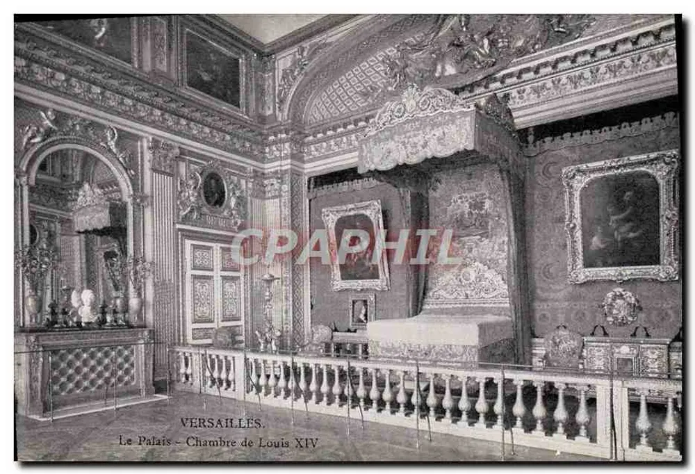 Versailles — Zimmer von Ludwig XIV — Édition Cassé, Versailles - Vorderseite