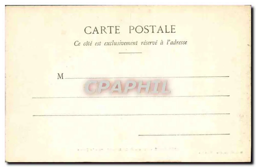 Versailles - Hameau de Marie-Antoinette - La Ferme — Frau Moreau, Verlag, Versailles - Rückseite