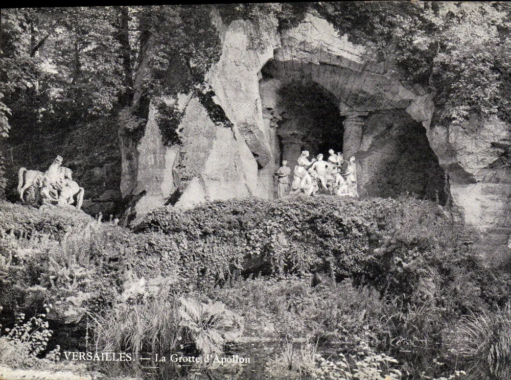 Versailles — A Gruta de Apolo — Edição Cassé, Versailles - Frente