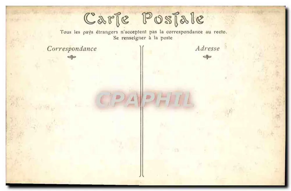 Parque do PETIT TRIANON — A Fazenda — ND Fot - Verso