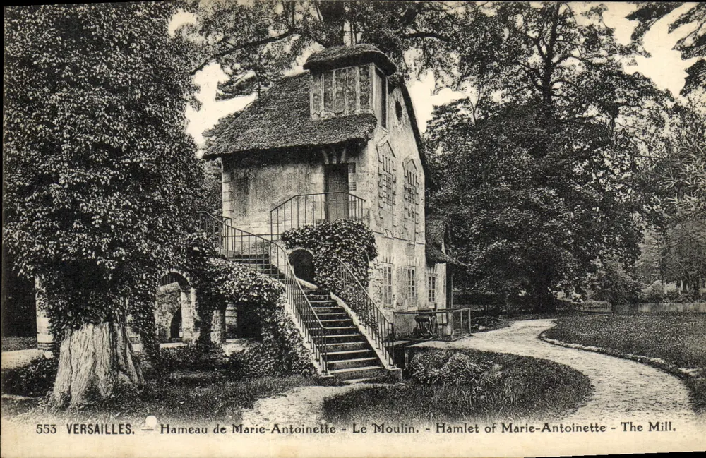 Versailles — Hameau de Marie-Antoinette — Le Moulin — Edition P. Girard, Versailles - Vorderseite