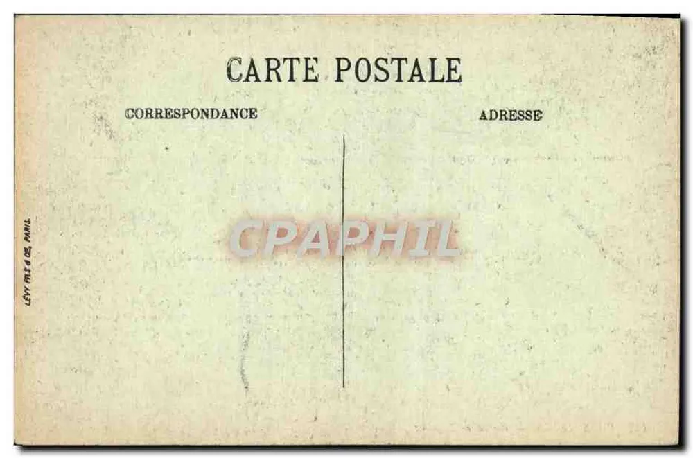 Versailles — Bassin de Neptune — LL. — n° 137 - Verso