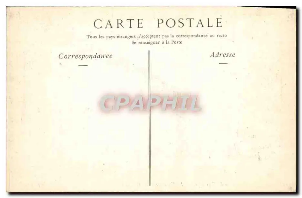 Schloss Versailles — Der Vestibül der Kapelle — ND Phot - Rückseite