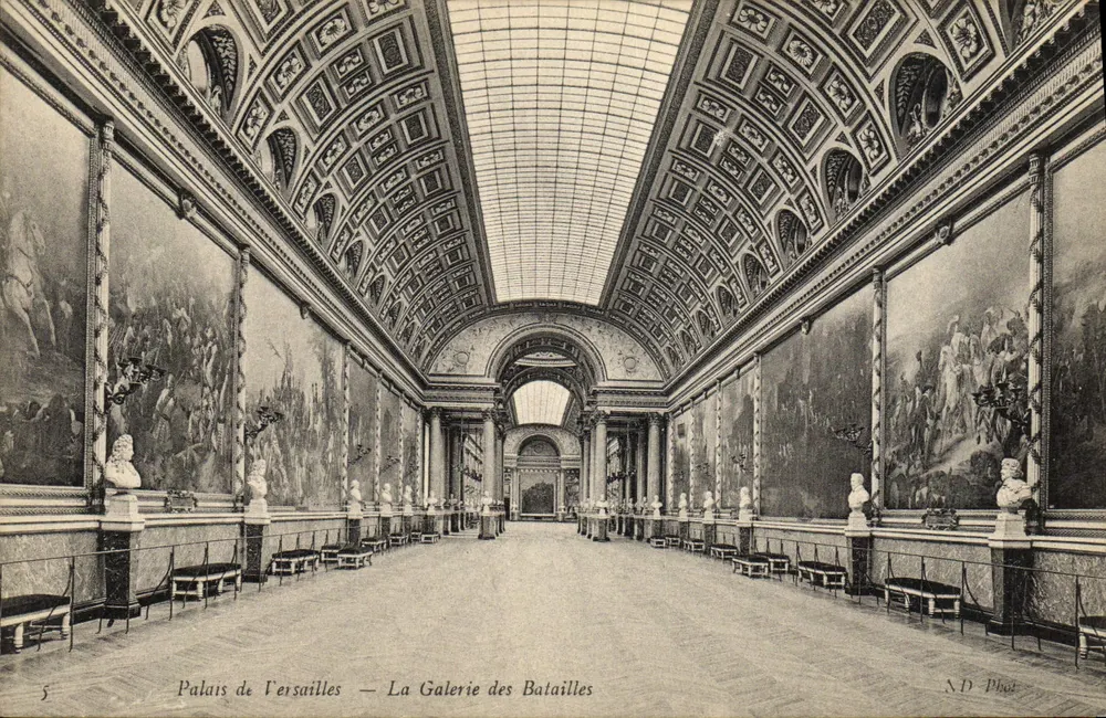 Schloss Versailles — Die Schlachtengalerie — ND Phot - Vorderseite