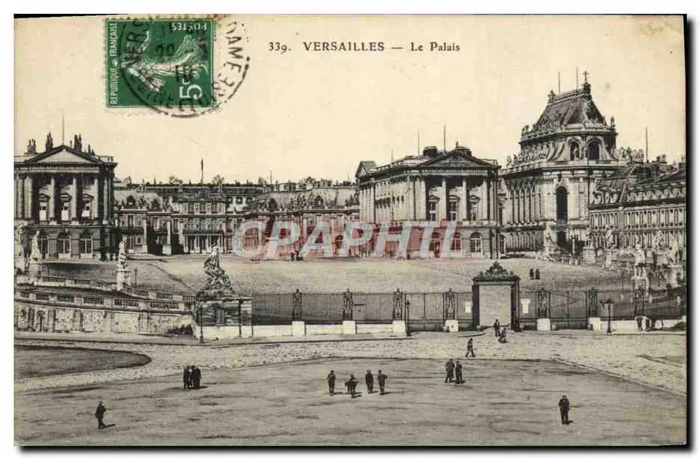 Versailles — O Palácio — Editor: 339 - Frente