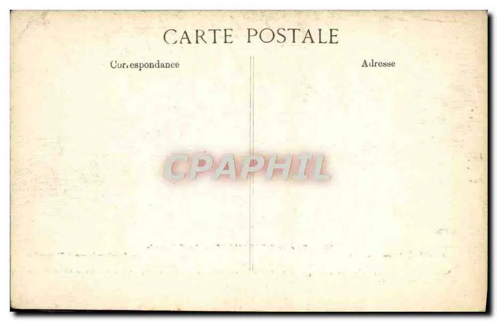 Parque de VERSAILLES — A Colunata — Editor Girardon, n° 364 - Verso